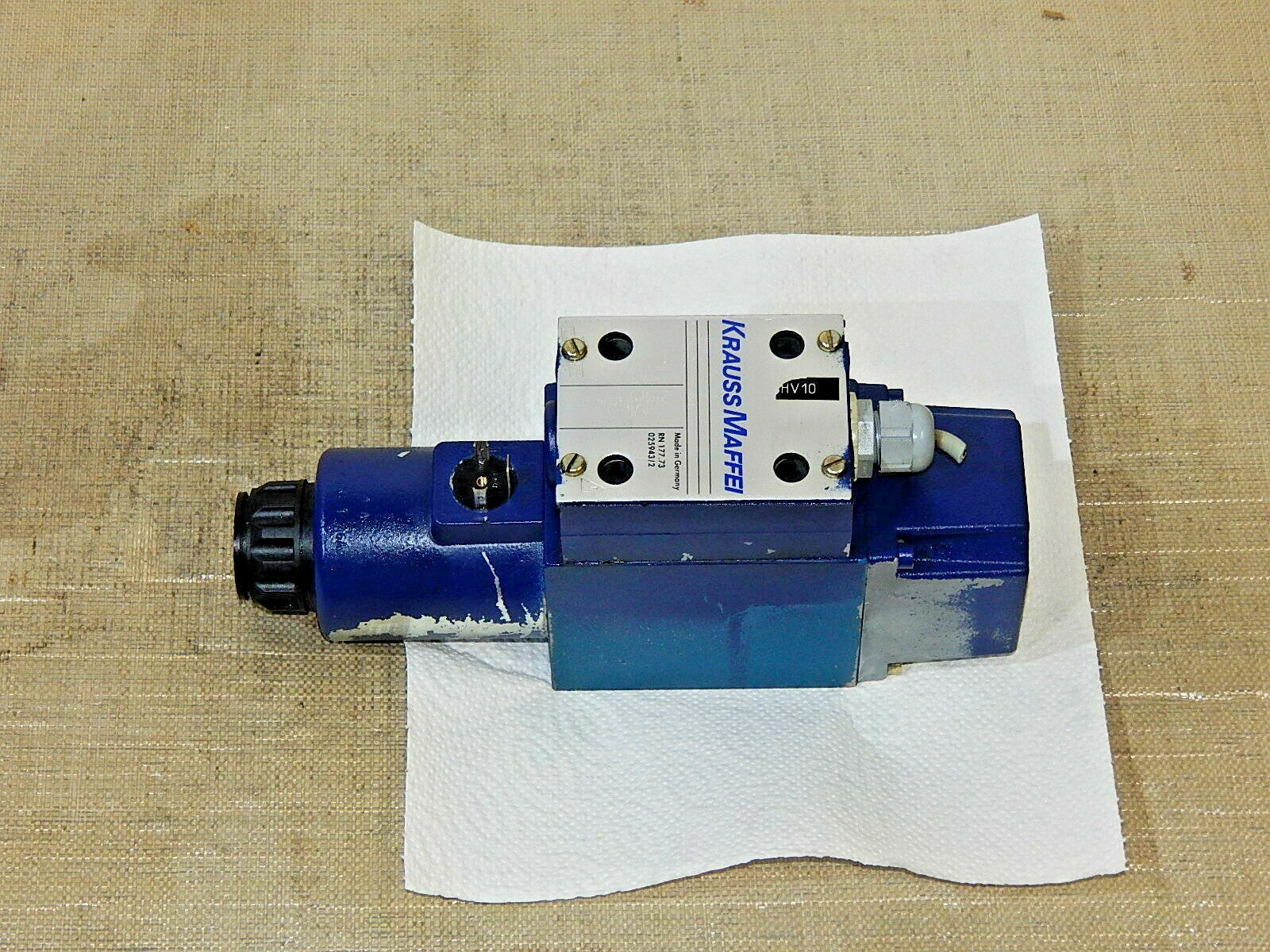  Sicherheitsventil HV10, Krauss Maffei Nr. 6252527, RN 177.73 025943/2 used