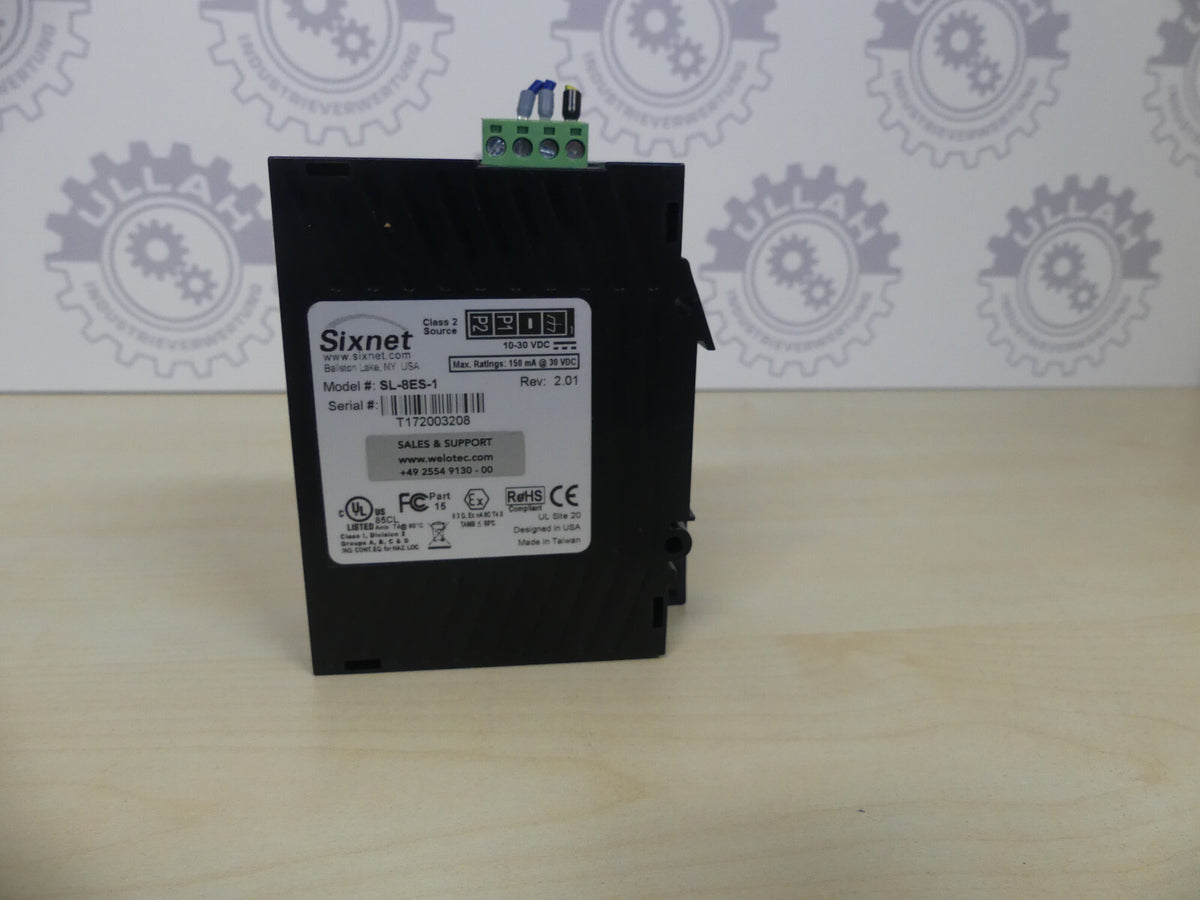SIXNET SL-8ES-1, Ethernet-Switch, Rev: 2.01
