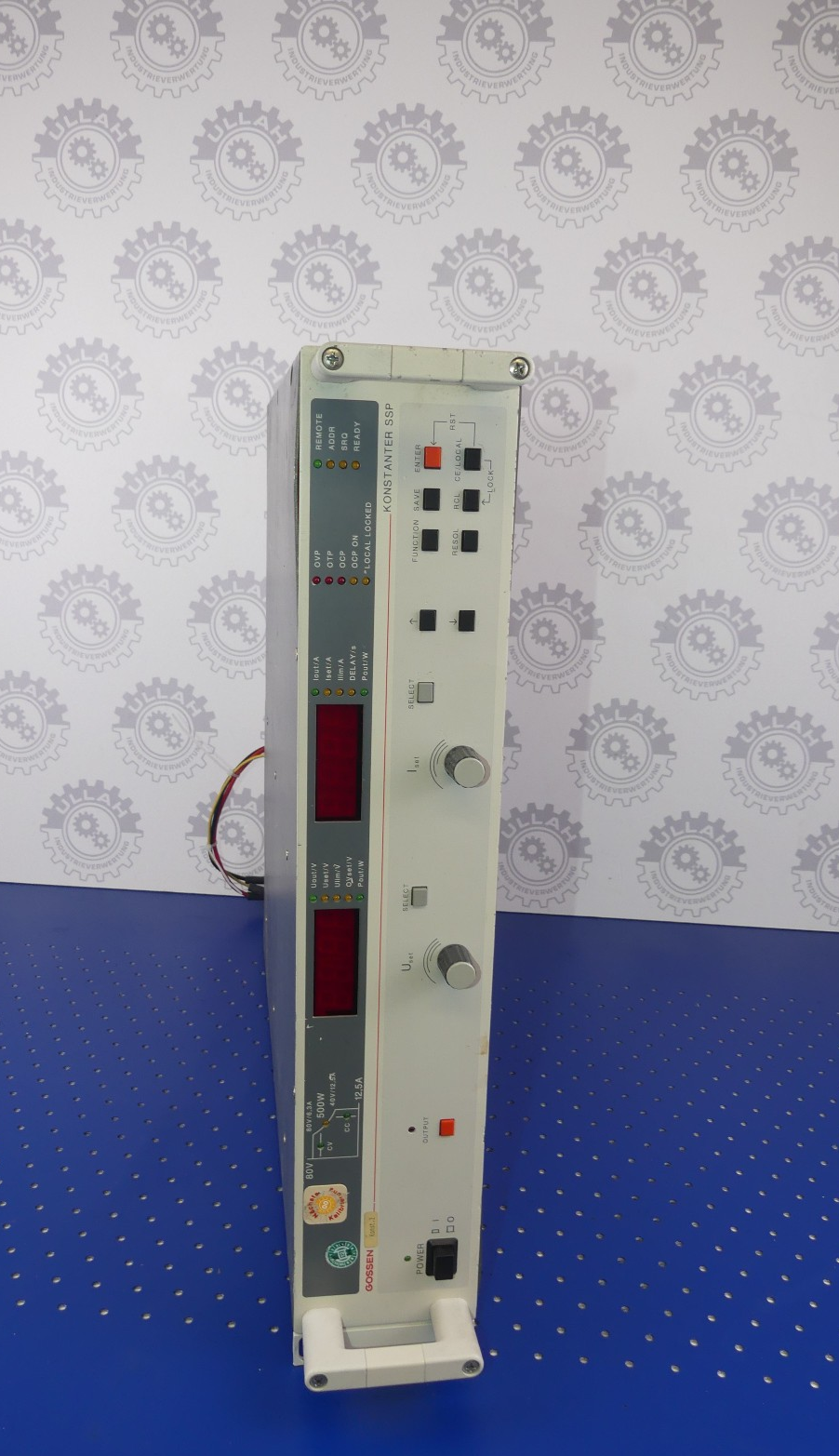 GOSSEN SSP-KONSTANTER 62N40RU25P 32882N AT020 POWER SUPPLY