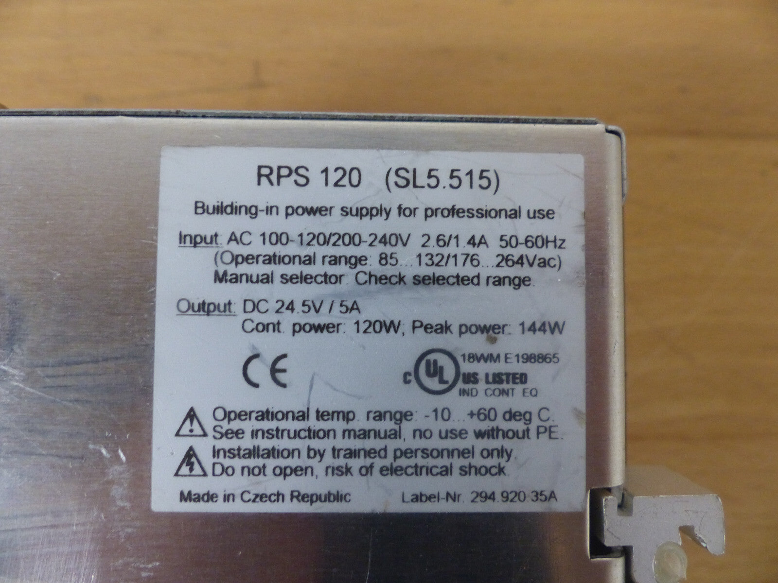 RPS 120 (SL5.515)