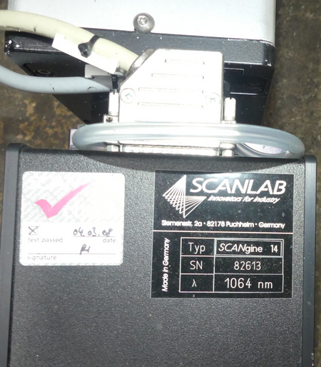 SCANLAB SCANGINE 14 1064 nm