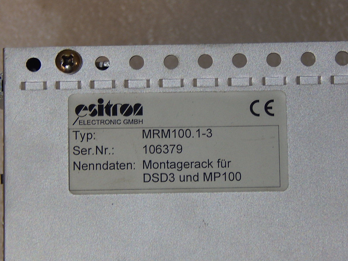 esitron  MP 100  MRM100.1-3  Montagerack für DSD3 und MP100  Used