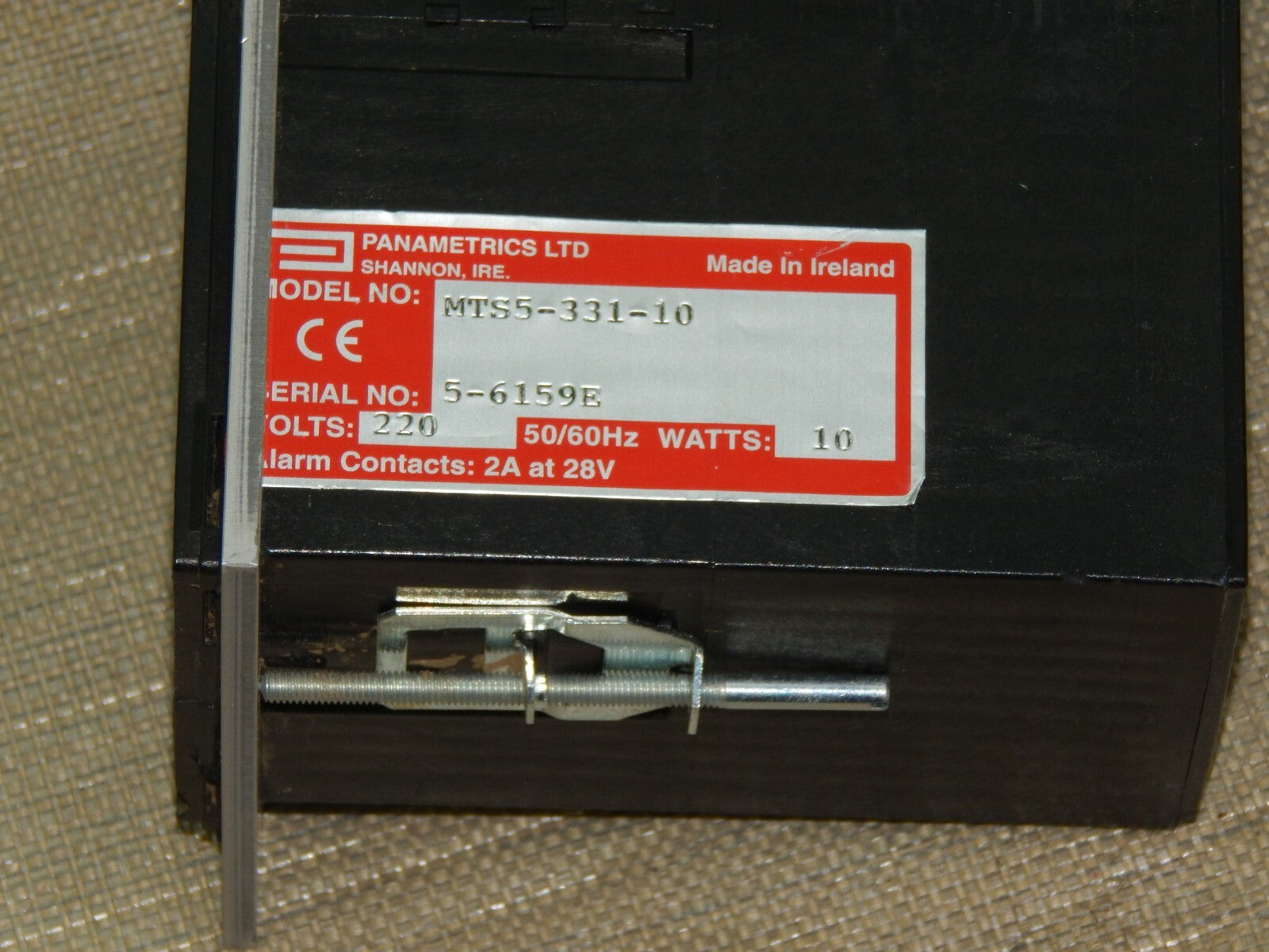 Panametrics MTS5-331-10 used
