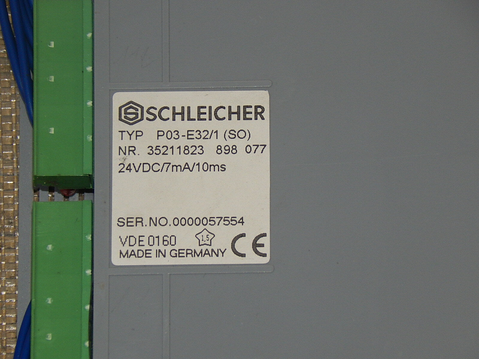 Schleicher Modul P03-E32/1 (SO) used s.Bilder