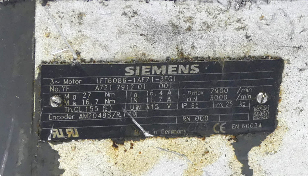 SIEMENS 1 FT6086-1AF71-3EG1
