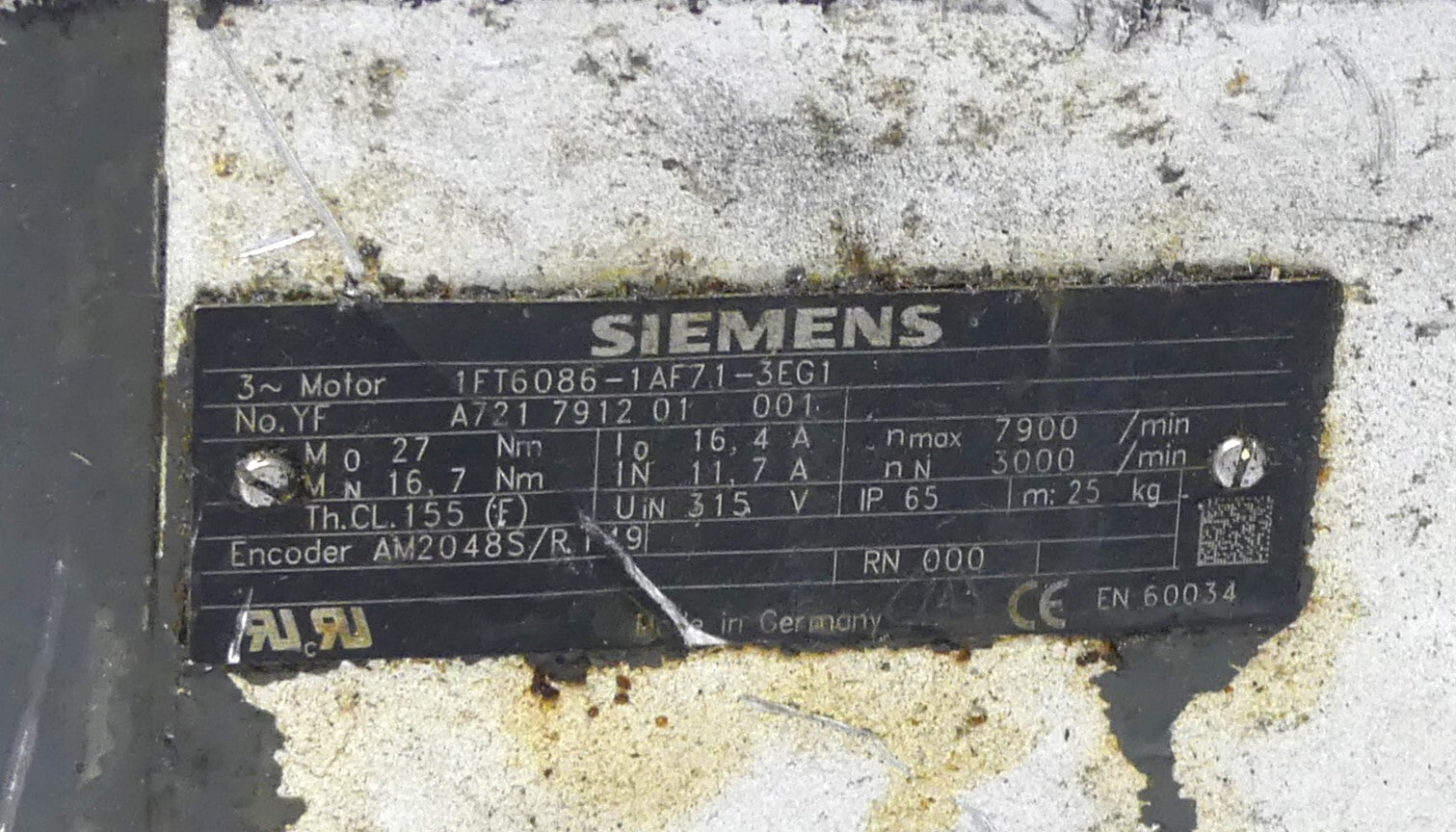 SIEMENS 1 FT6086-1AF71-3EG1