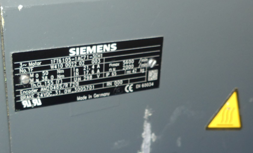 SIEMENS 1FT6105-1AC71-3EH1