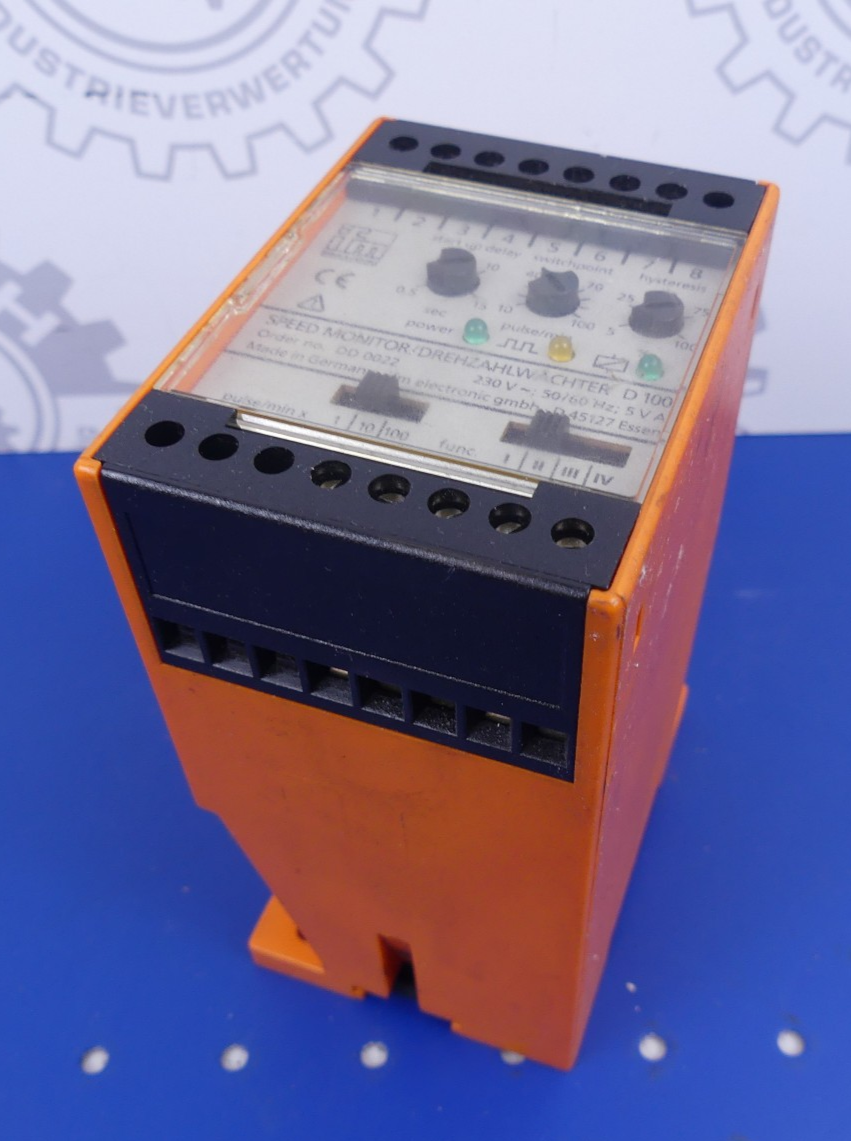 IFM ELECTRONIC Drehzahlwächter D100