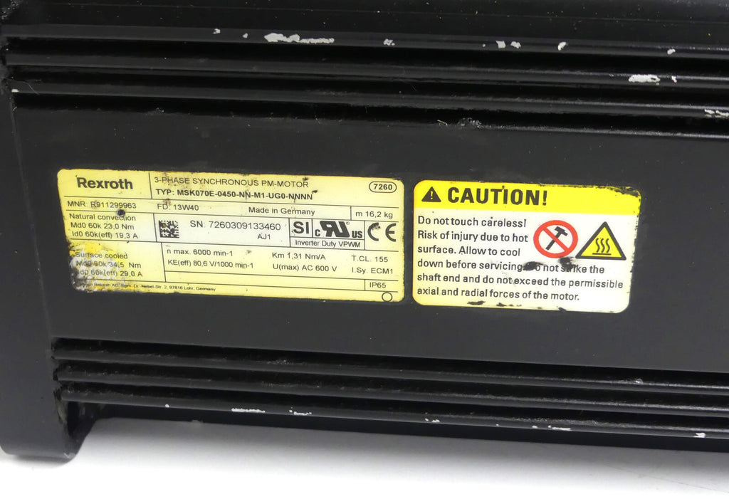 REXROTH MSK070E-0450-NN-M1-UG0-NNNN