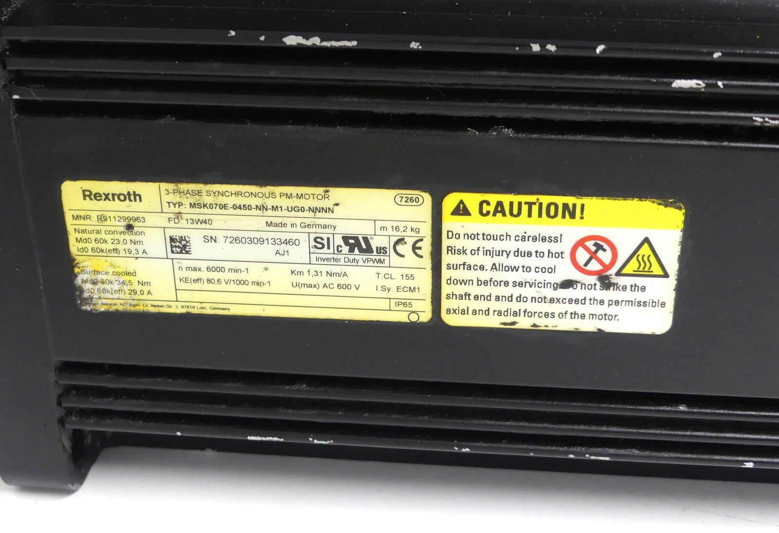 REXROTH MSK070E-0450-NN-M1-UG0-NNNN