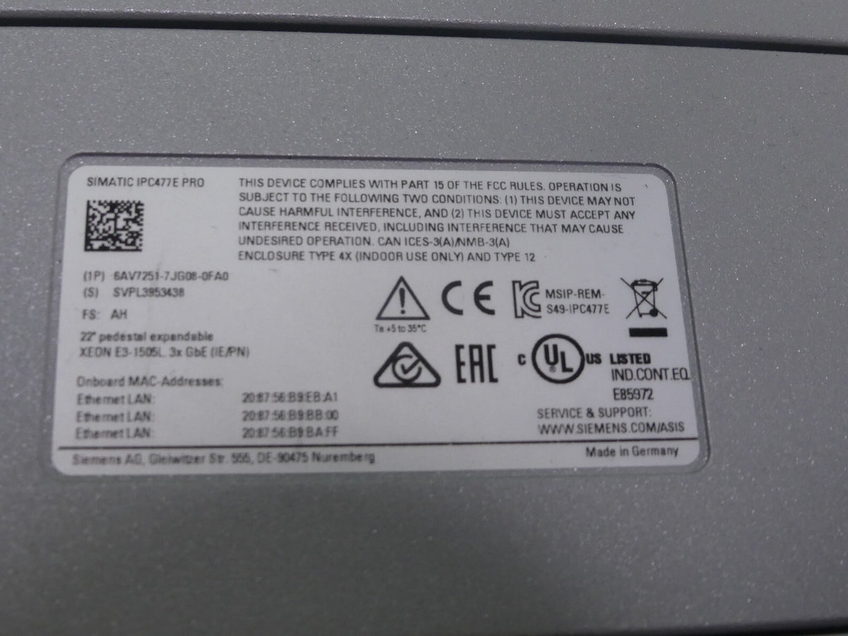siemens 6av7251-7jg08-0fa0   6av72517jg080fa0 onhe festplatte