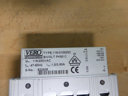 Vero Electronics Bivolt PK60 C 116-010025C