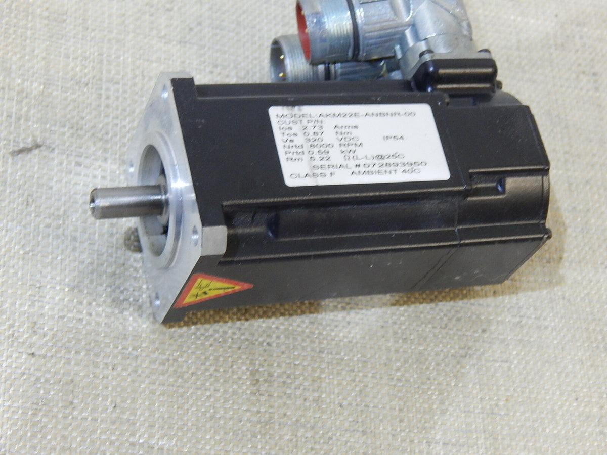 Danaher Motion Servomotor AKM22E-ANBNR-00  Neuwertig 
