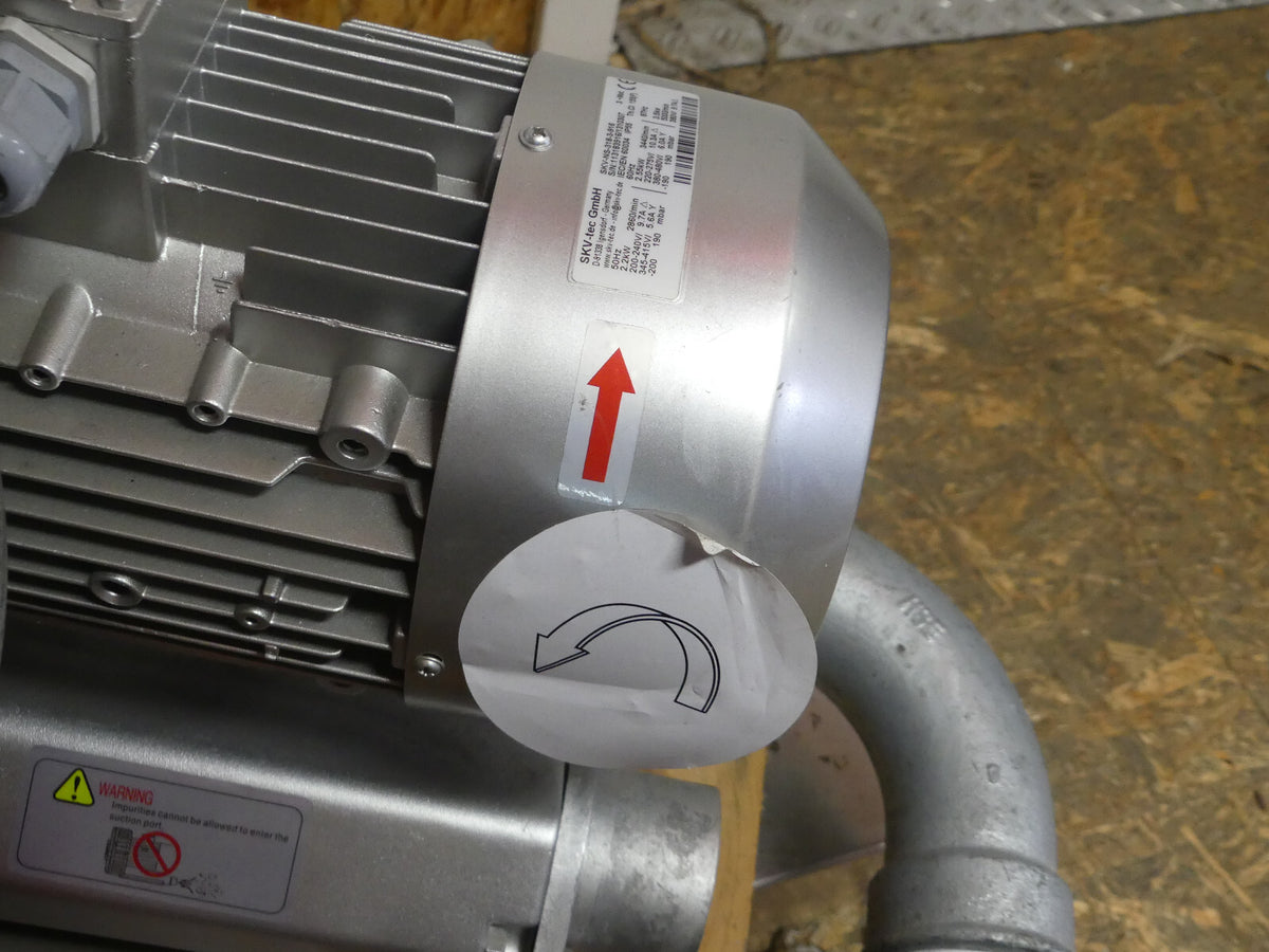 SKV-Tec SKV-NS-318-3-916 Seitenkanalverdichter Ringverdichter 2.2 kW 2860/min