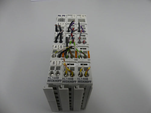 3x Beckhoff KL1408
