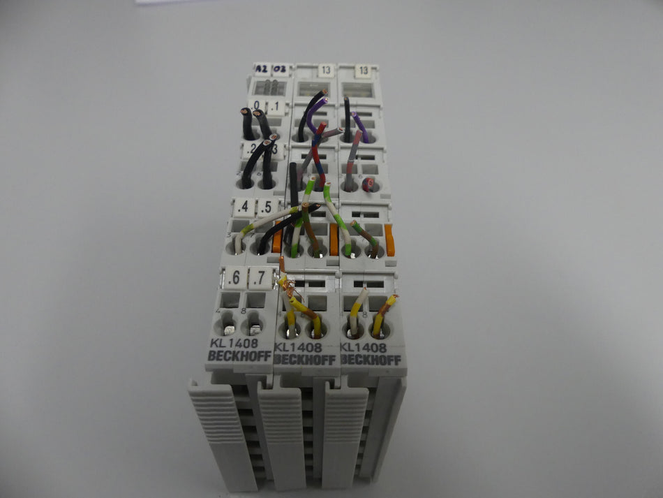 3x Beckhoff KL1408