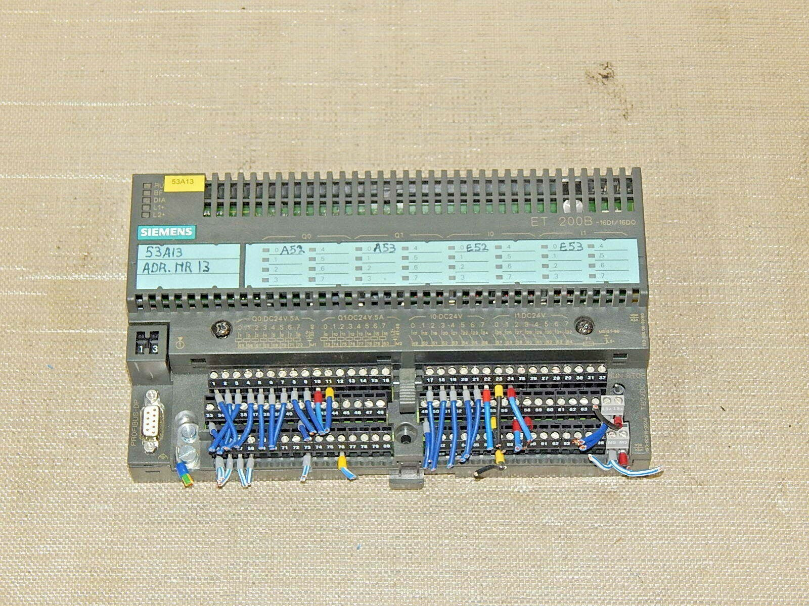 Siemens simatic S7 6ES7193-0CB10-0XA0 + 6ES7133-0BL00-0XB0 used