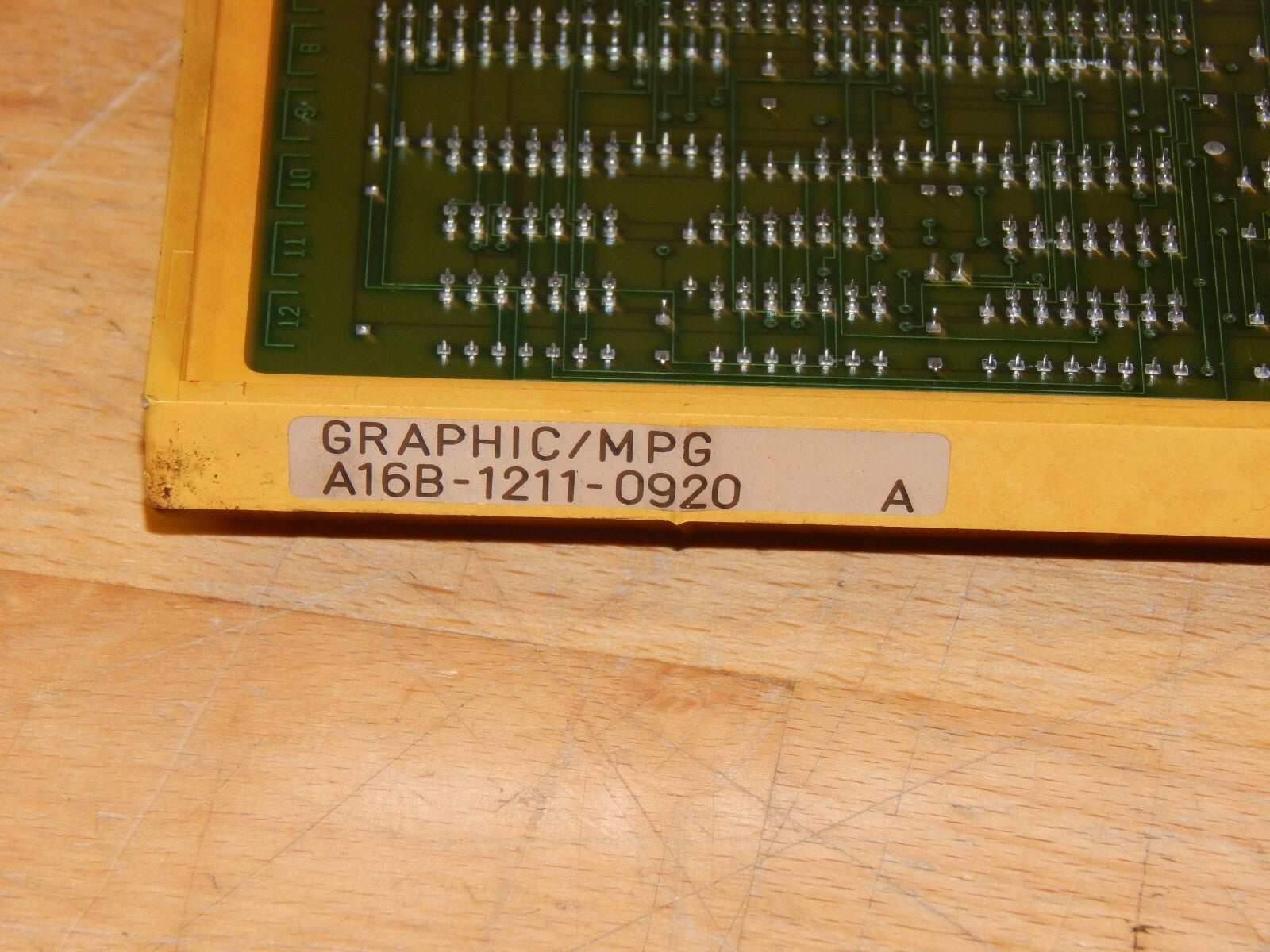  FANUC A16B-1211-0920 / 05A Graphic board used