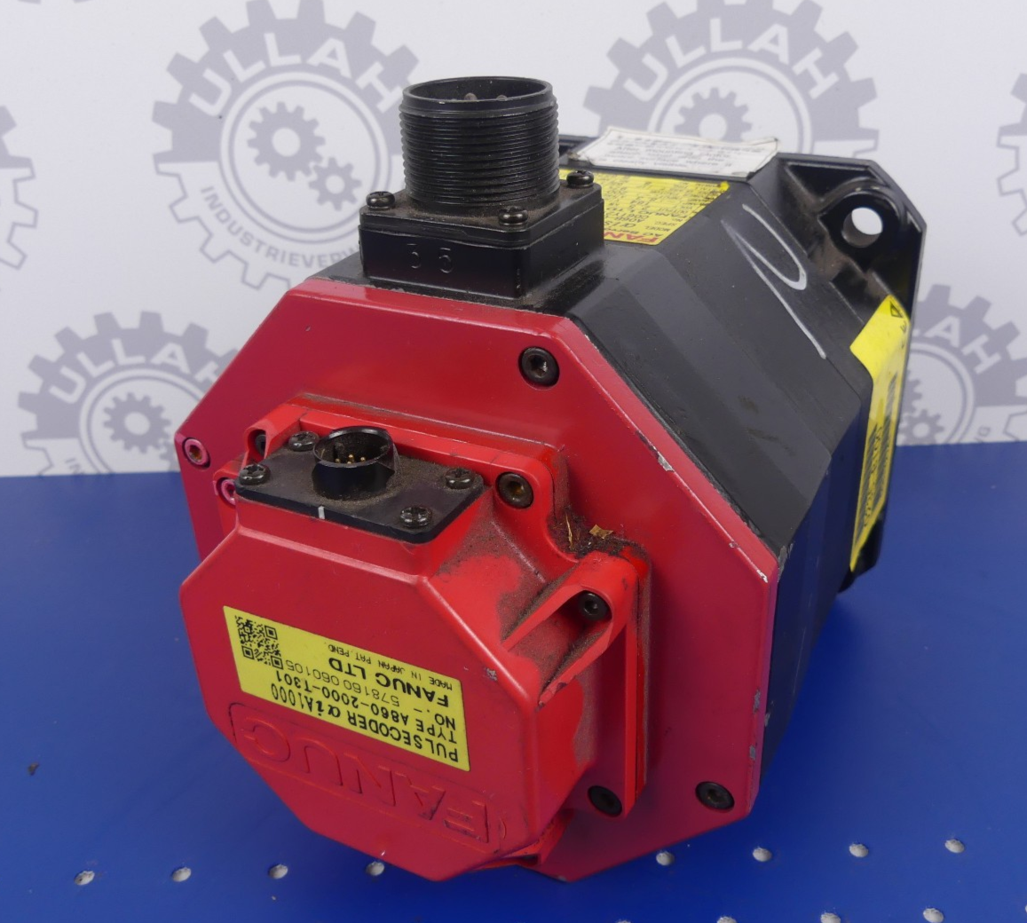 Fanuc A06B-0235-B100 Servomotor / Pulsecoder Type A860-2000-T301