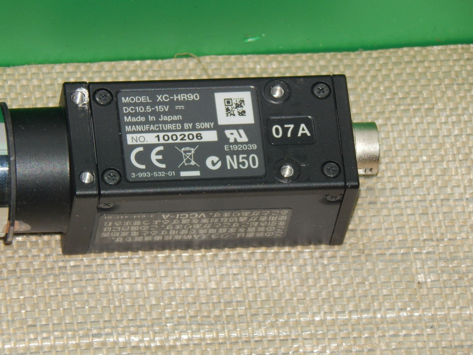 SONY CCD XC-HR90 mit Pentax TV Lens
