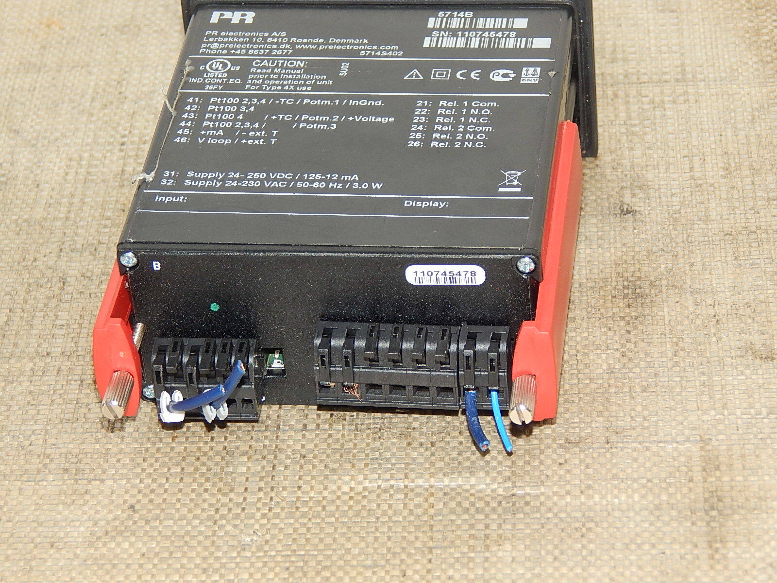  PR Electronics 5714B Digitalanzeiger, Programmierbare LED Anzeige used
