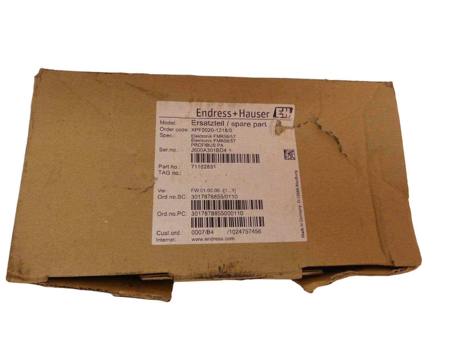 Endress+Hauser  Ersatzteil/spare part XPF0020-1218/0