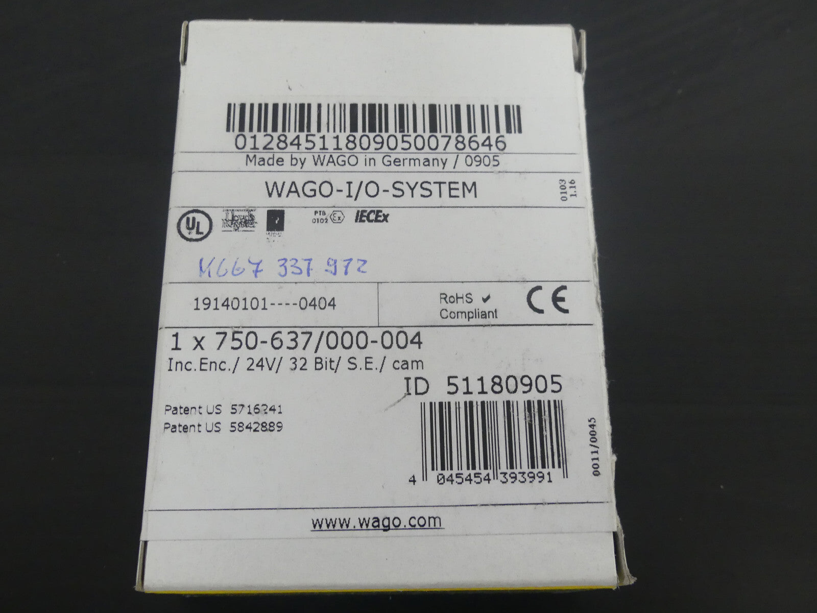 Wago 750-637/000 -004/750637000004