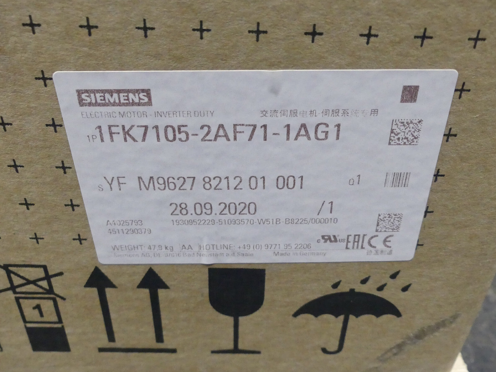 SIEMENS 1FK7105-2AF71-1AG1