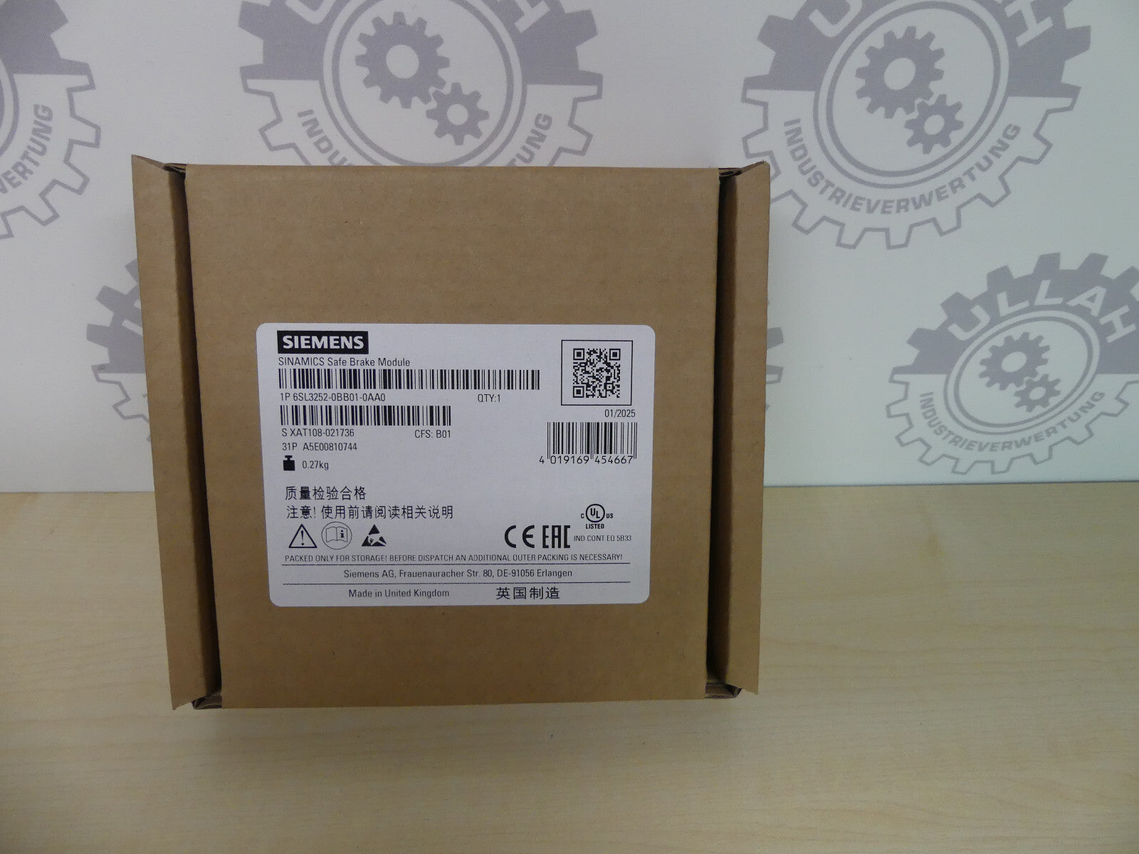 SIEMENS 6SL3252-0BB01-0AA0