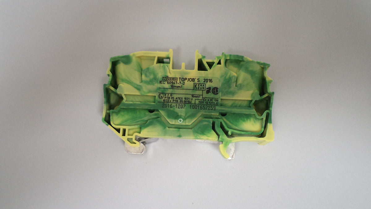 10xWago 2016-1207 Schutzleiterklemme