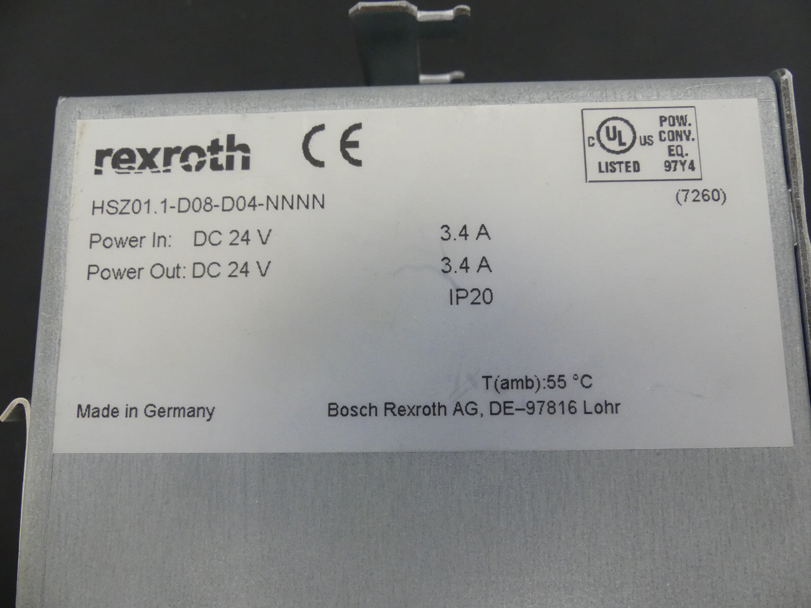 Rexroth HSZ01.1-D08-D04-NNNN