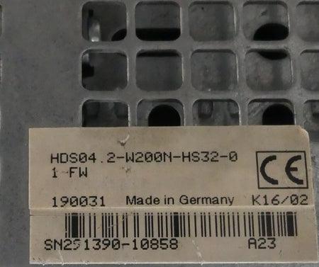Rexroth HDS04.2-W200N-HS32-01-FW