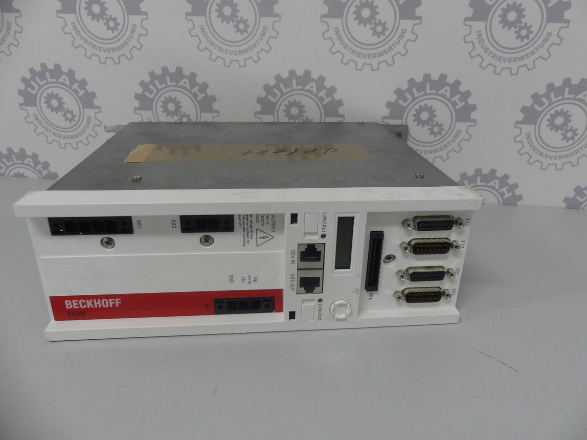 BECKHOFF AX5206-0000 DEFEKT