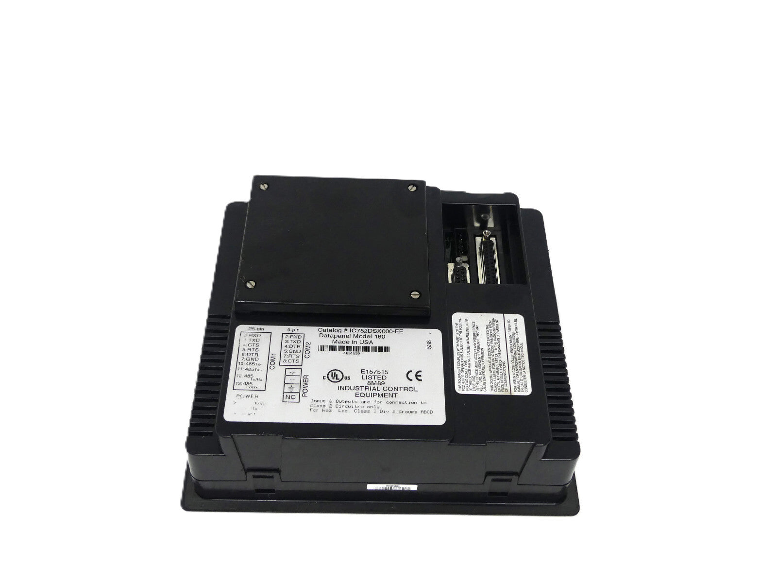 GE Fanuc Catalog Datapanel Model 160 #IC752DSX000-EE
