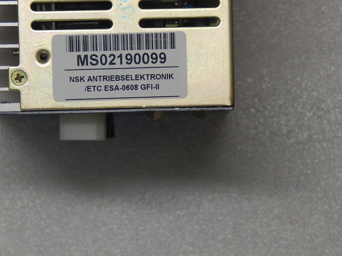 NSK ESA -0608 GFI-II Antriebselektronik Motorregler Motor-Controller Servo Drive