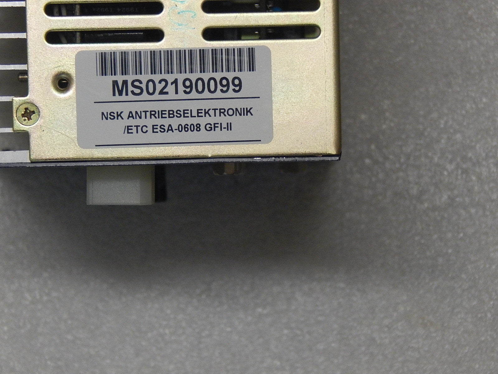 NSK ESA -0608 GFI-II Antriebselektronik Motorregler Motor-Controller Servo Drive