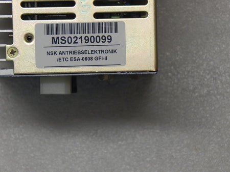NSK ESA -0608 GFI-II Antriebselektronik Motorregler Motor-Controller Servo Drive