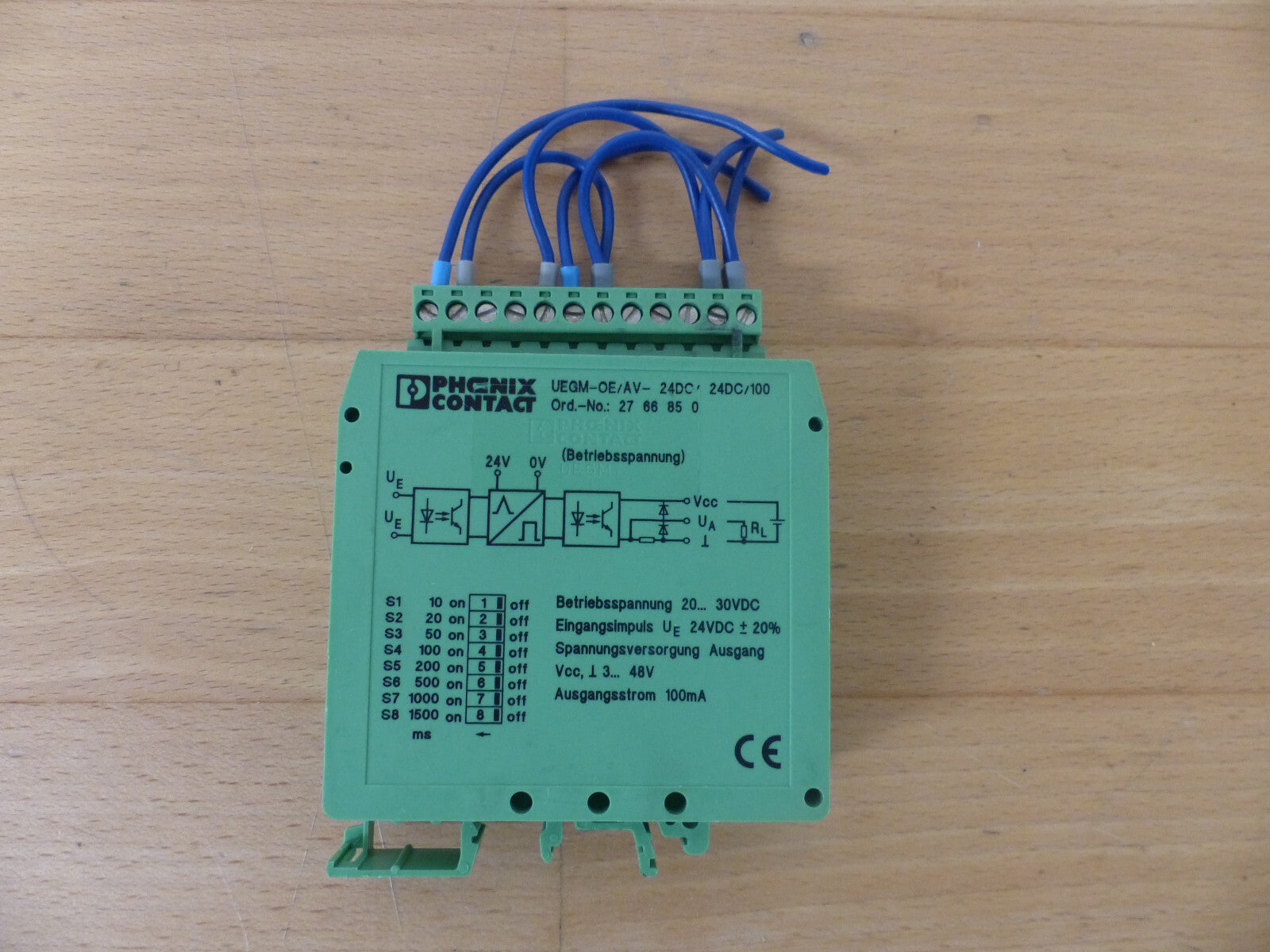 PHOENIX CONTACT UEGM-OE/AV-24DC/24DC/100
