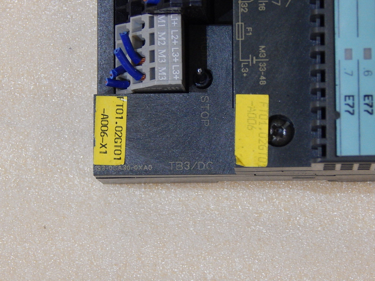 Siemens Simatic S7 6ES7131-0BH00-0XB0 + 6ES7193-0CA30-0XA0  used