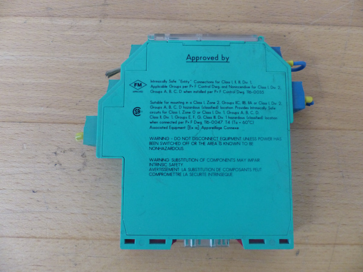 PEPPERL+FUCHS K-SYSTEM KFD2-SR2-EX2.W.SM