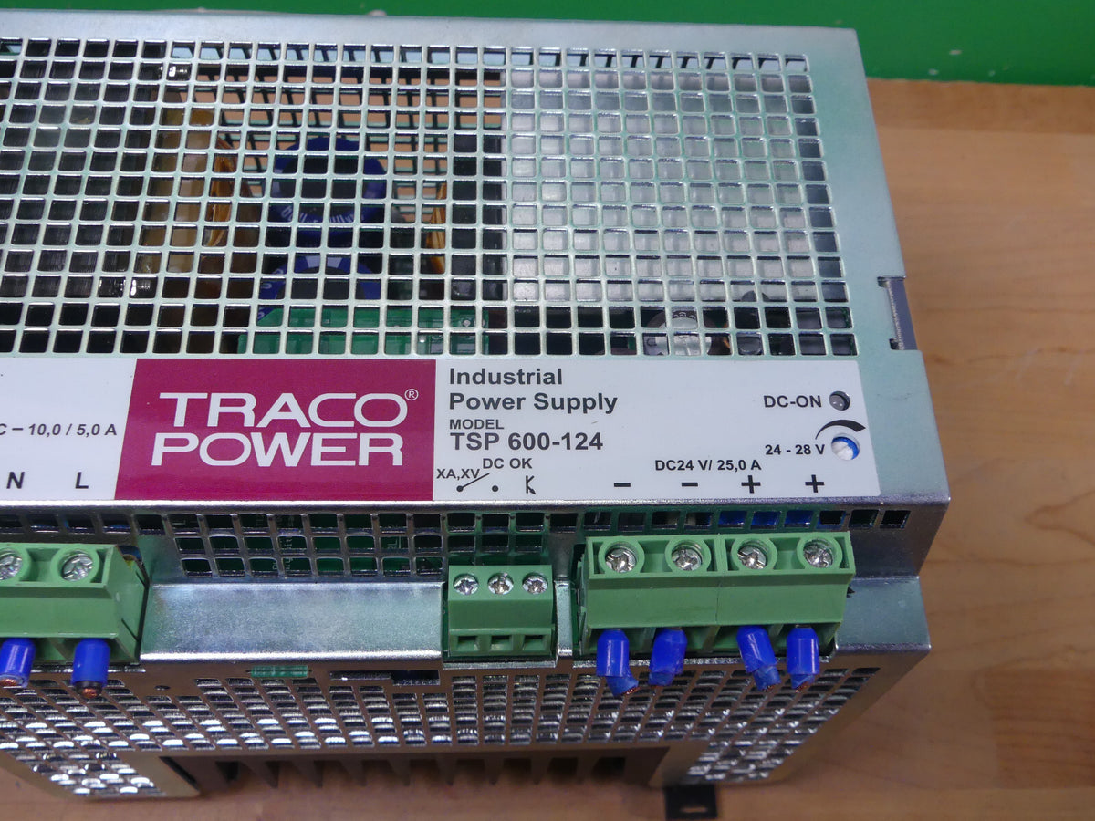 TRACO POWER TSP 600-124  Industrielle Netzteil 24VDC 25A