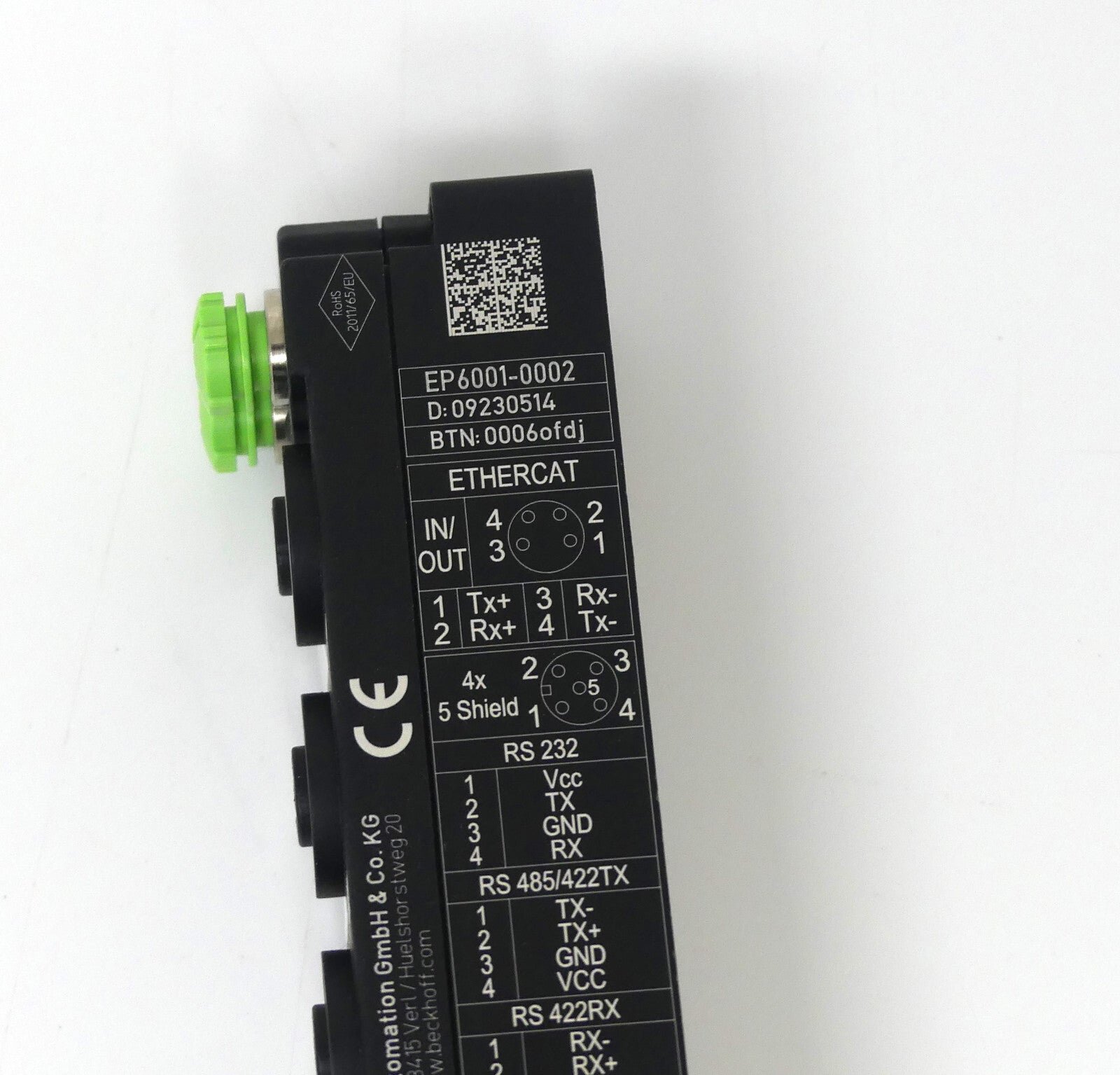 BECKHOFF EP6001-0002