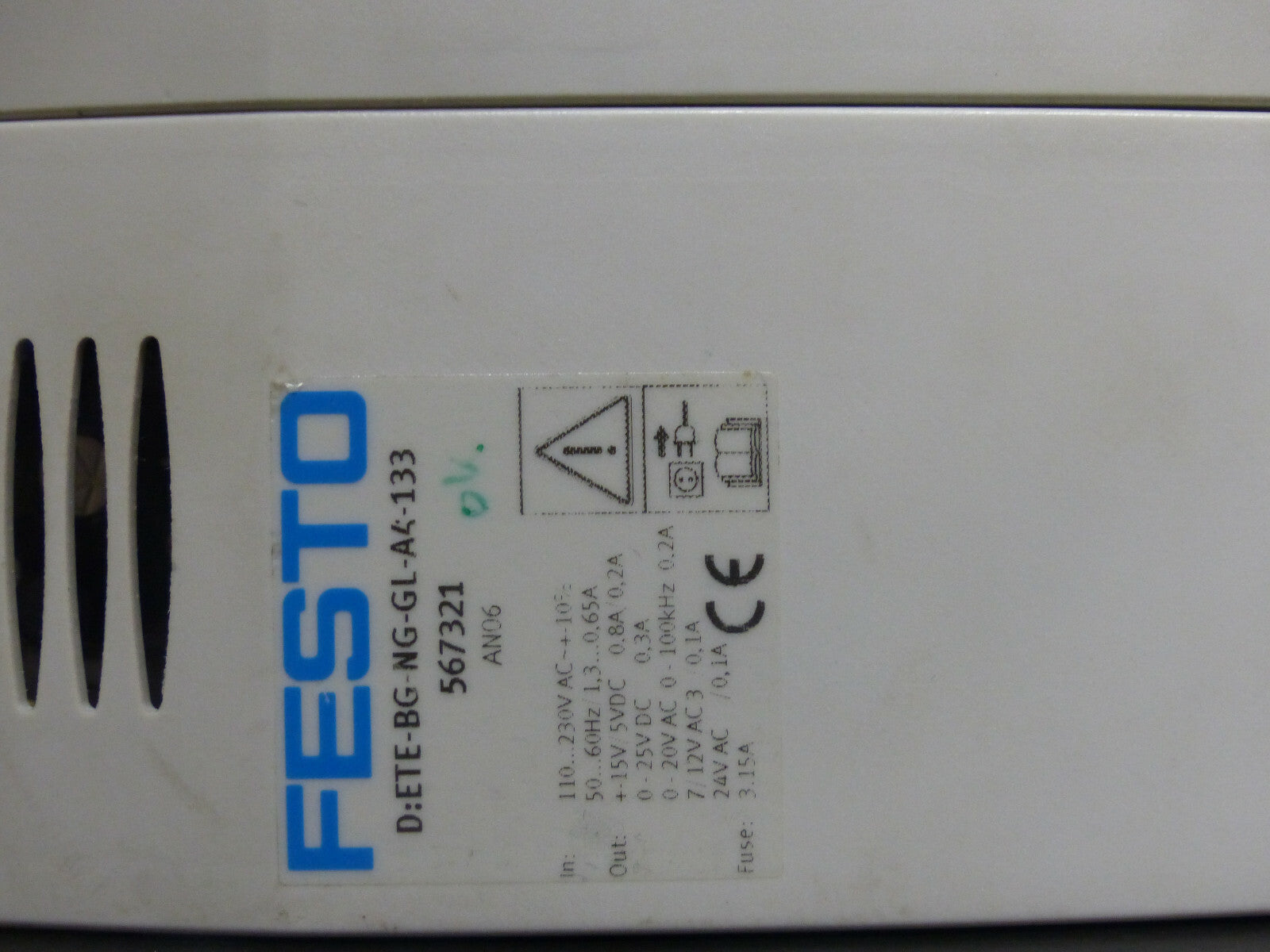 FESTO ETE-BG-NG-GL-A4-133 567321
