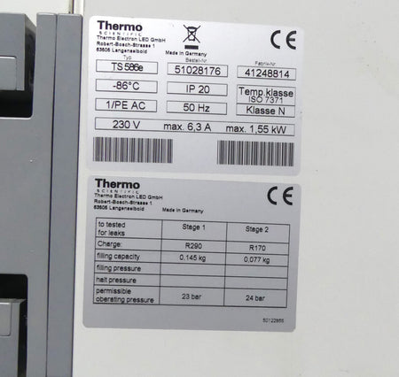 Thermo SCIENTIFIC TS 586e