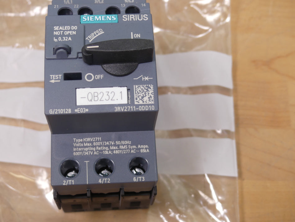 Siemens Dig.Industr. Leistungsschalter 3RV2711-0DD10
