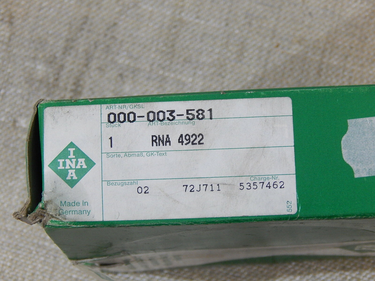 INA RNA4922 INA Nadellager  New