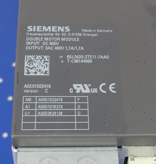 SIEMENS 6SL3420-2TE11-7AA0