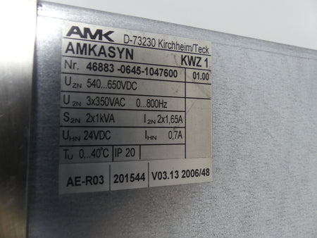 AMK AMKASYN KWZ 1