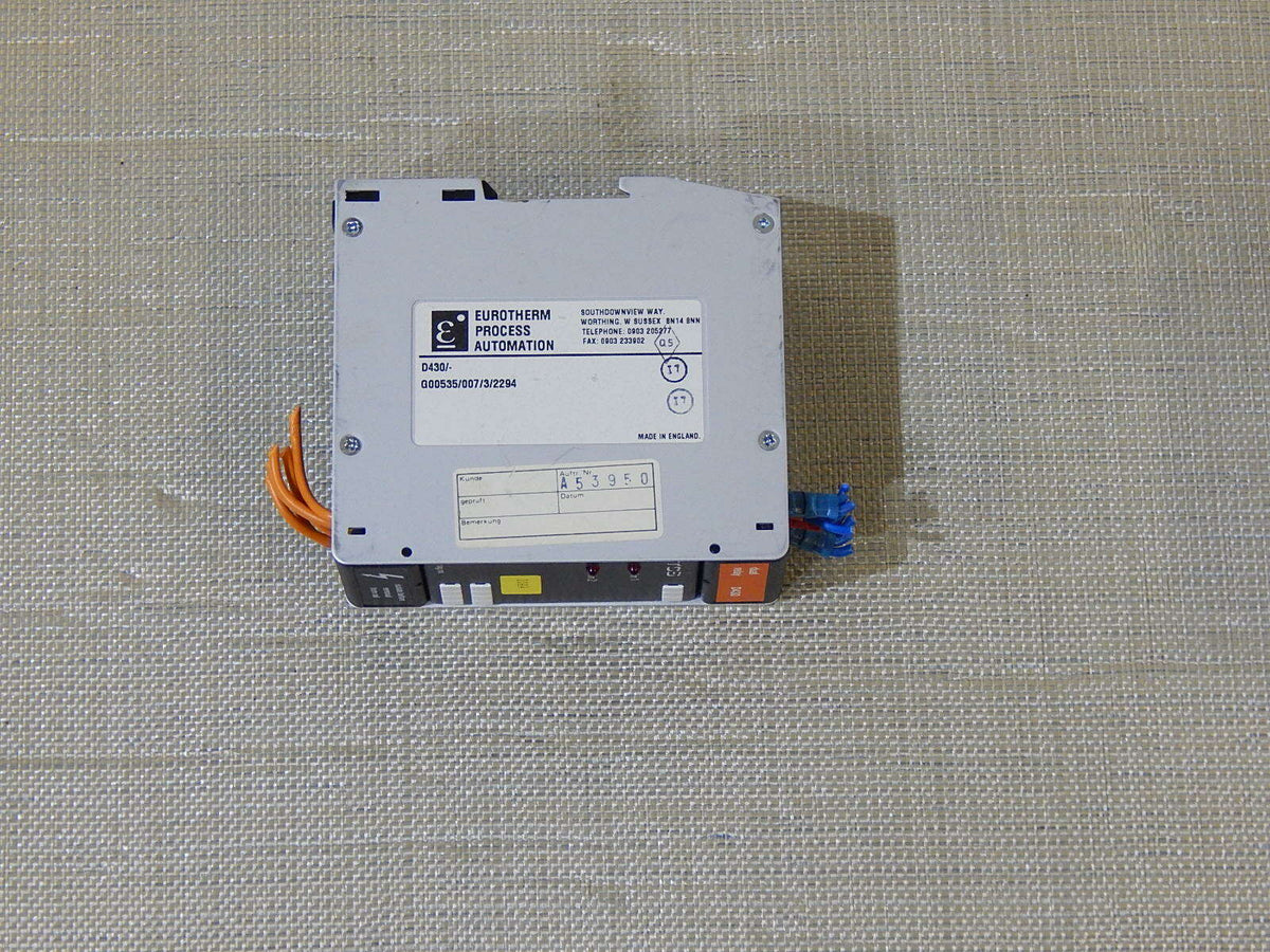  Eurotherm - D430 /- G00535/007/4/2294  Process Automation Dual Relais Used