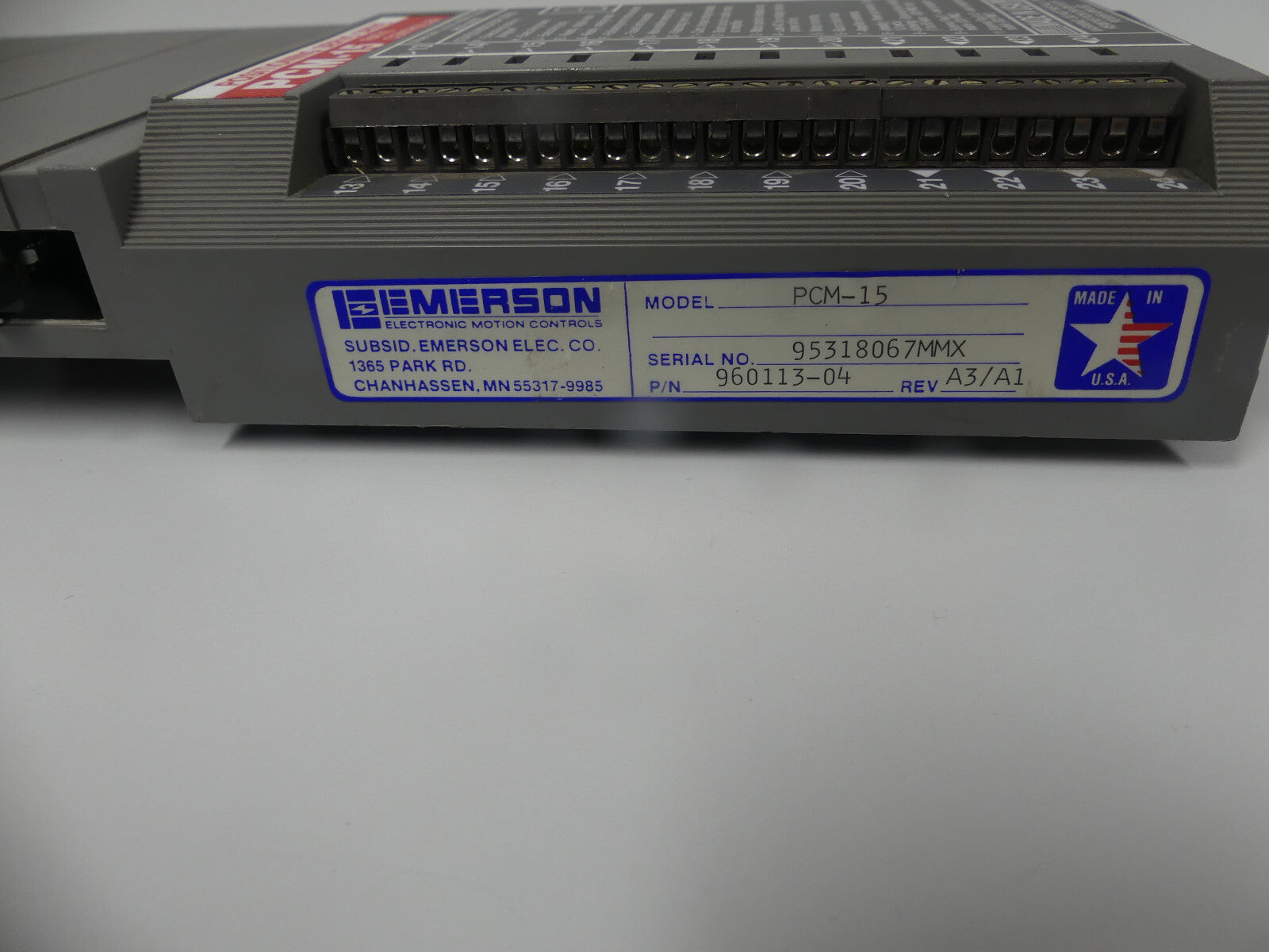 Emerson PCM-15